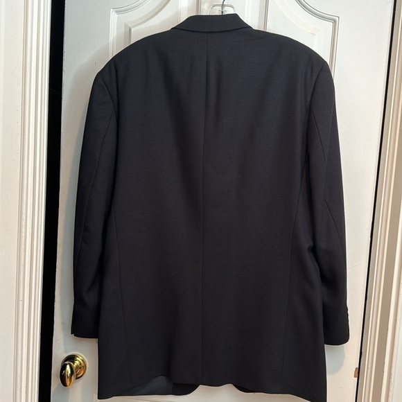 Hugo Boss blue virgen wool blazer made in USA 🇺🇸 - Picture 3 of 6